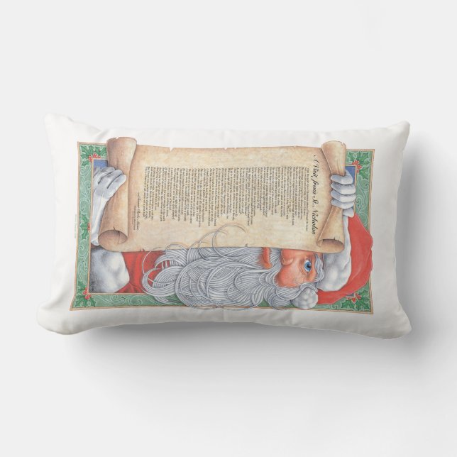 jultomten Jul Lumbar Pillow Lumbarkudde (Framsida)