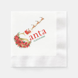 Jultomten jul,Papper krona Napkin Pappersservett