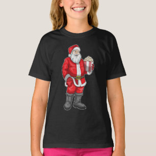 Jultomten jul Popcorn T Shirt
