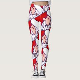 Jultomten julbalar leggings