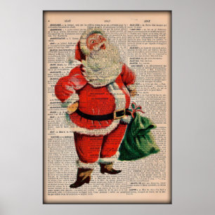 Jultomten-julen Poster