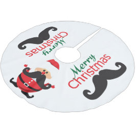 Jultomten Julgransmatta Borstad Polyester