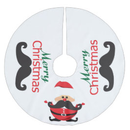 Jultomten Julgransmatta Borstad Polyester