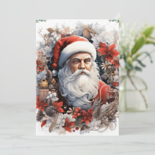 Jultomten Julkort