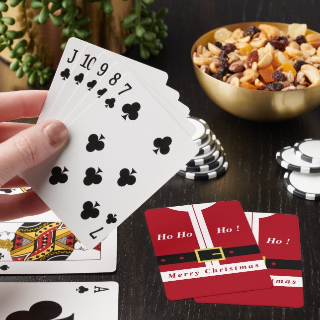 Jultomten julkort casinokort (På plats)