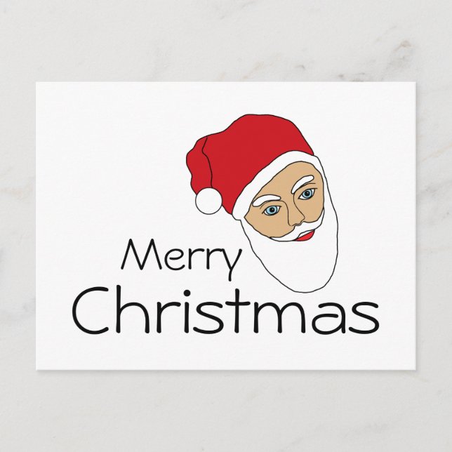 Jultomten julkort Helgdag Helg Vykort (Framsida)