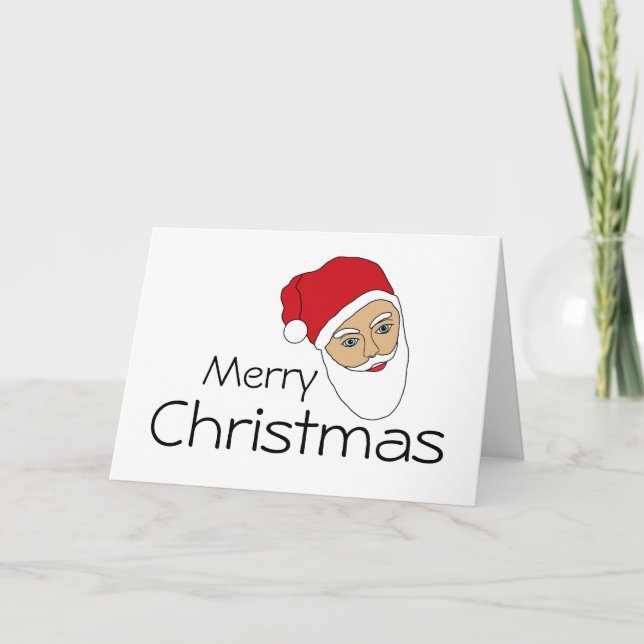 Jultomten julkort Helgdag Helgkort (Framsida)