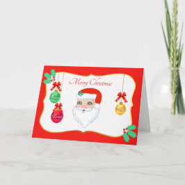 Jultomten julkort helgkort