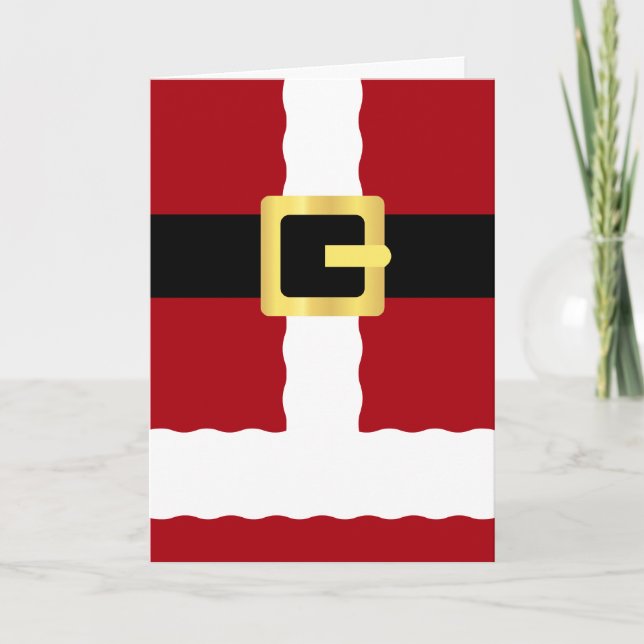 Jultomten julkort helgkort (Framsida)