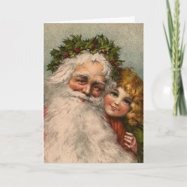 "Jultomten"-julkort Helgkort