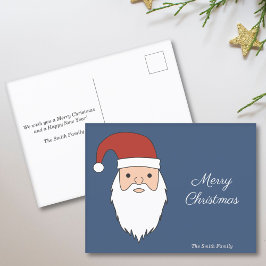 Jultomten julkort vykort