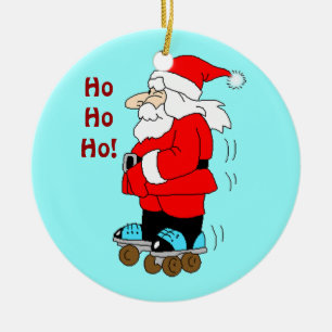 Jultomten julprydnad julgransprydnad keramik