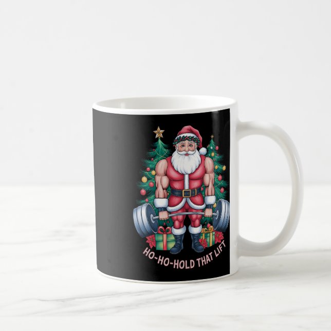 Jultomten jultomten Workout Ho-ho-hold som Kaffemugg (Höger)