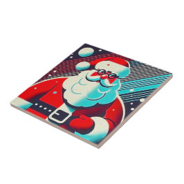 Jultomten Kakelplatta