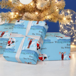 Jultomten kan inte skata på julen presentpapper