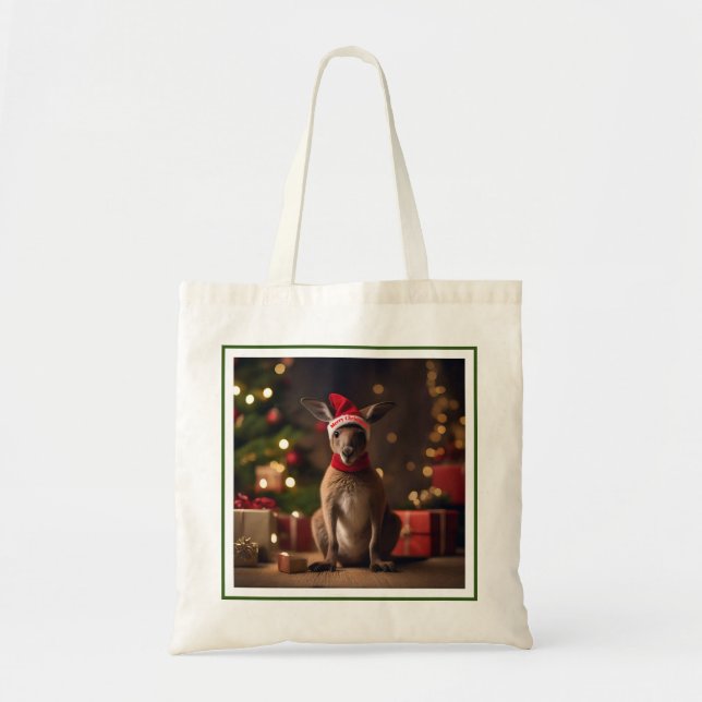 Jultomten Kangaroo Tygkasse (Framsidan)