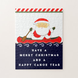 jultomten Kayaking Pussel