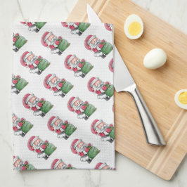 Jultomten Kökshandduk