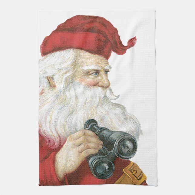 Jultomten Kökshandduk (Vertikal)