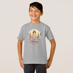Jultomten kommer Barn T Shirt