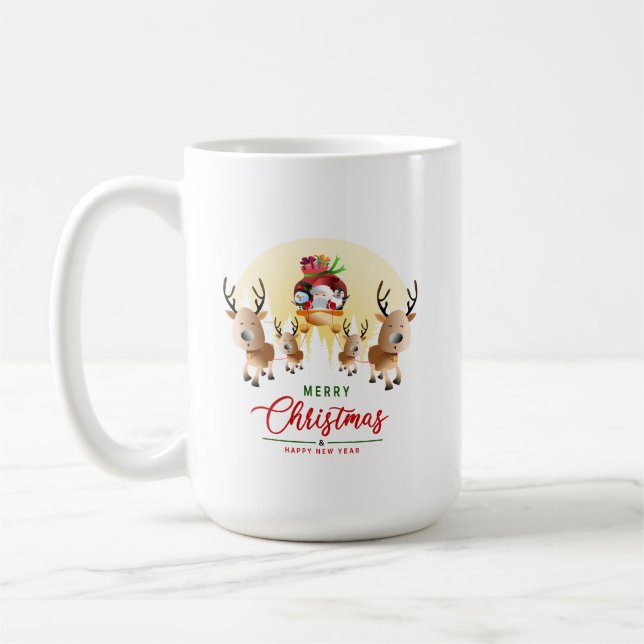 Jultomten kommer | Classice Mugg #15 (Vänster)