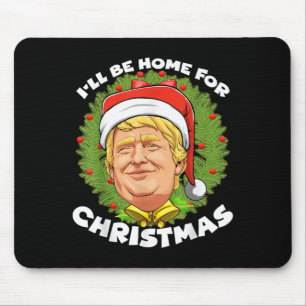 Jultomten kommer hem till jul 20 musmatta