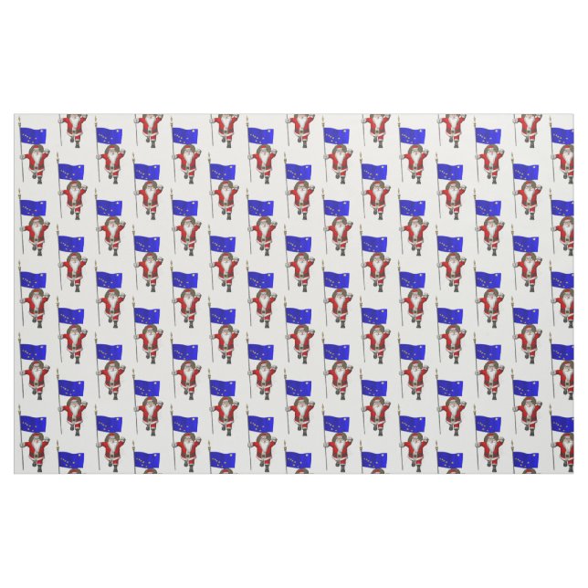 Jultomten kommer till Alaska Tyg (Fat Quarter)