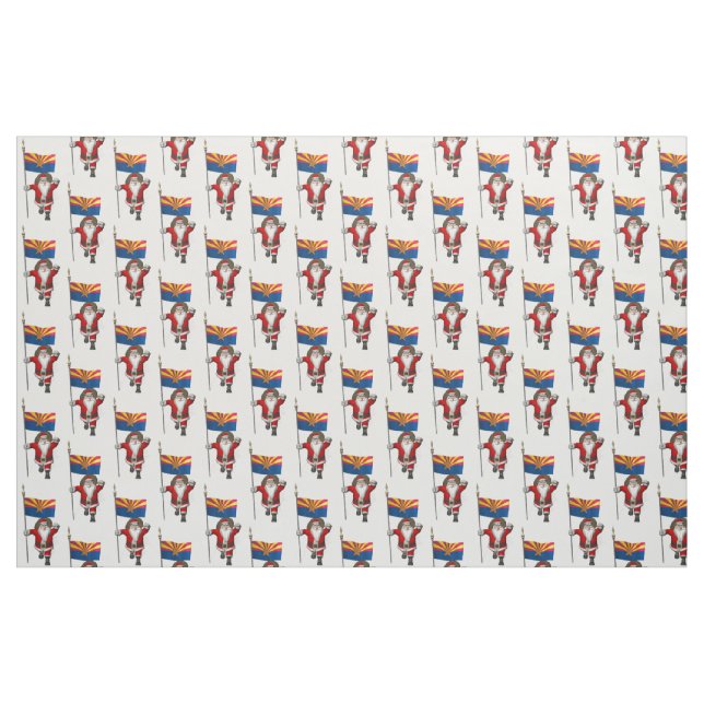 Jultomten kommer till Arizona Tyg (Fat Quarter)