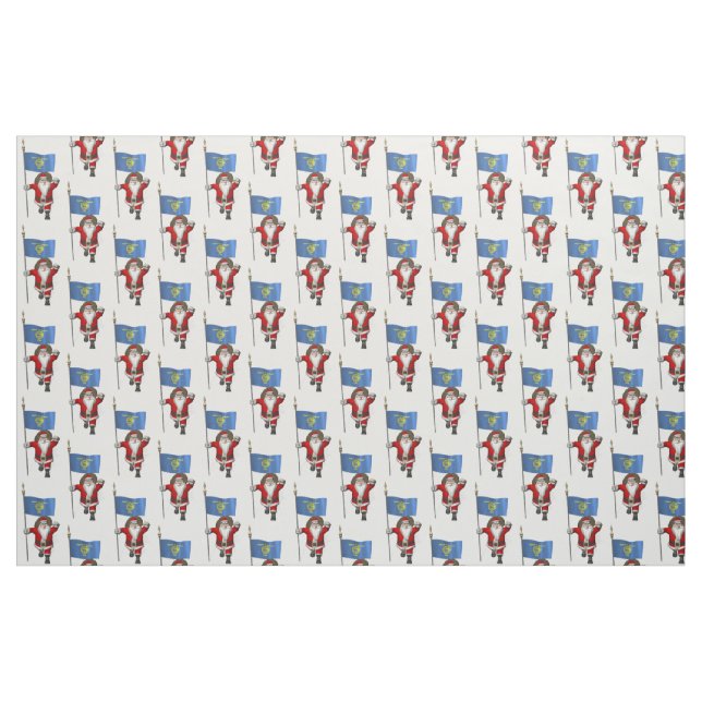 Jultomten kommer till Oregon Tyg (Fat Quarter)