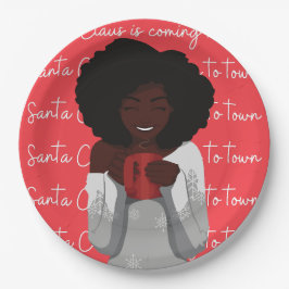 Jultomten kommer till Town Party