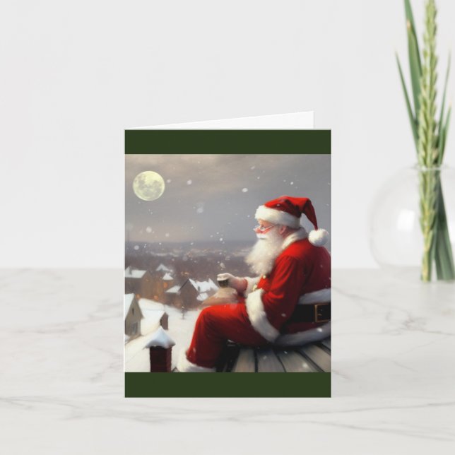 Jultomten Kort (Framsida)