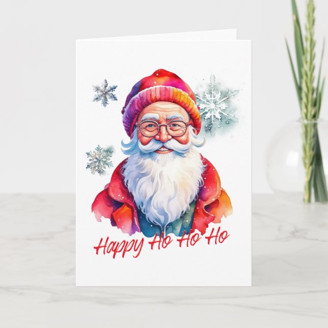Jultomten Kort (Framsida)