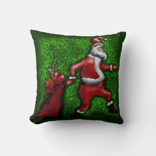 Jultomten Kudde (Framsida)