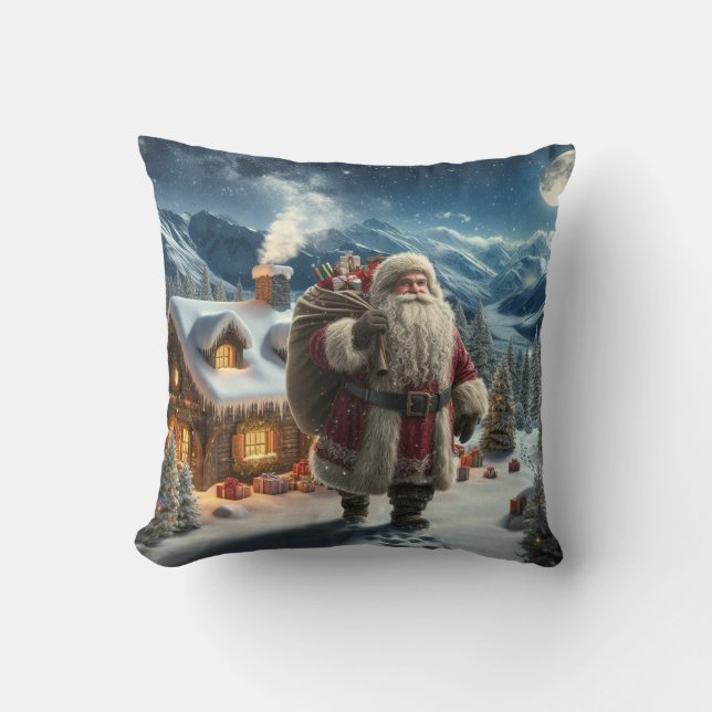 Jultomten Kudde (Framsida)
