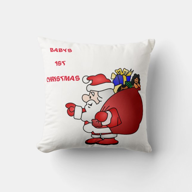 Jultomten Kudde (Framsida)