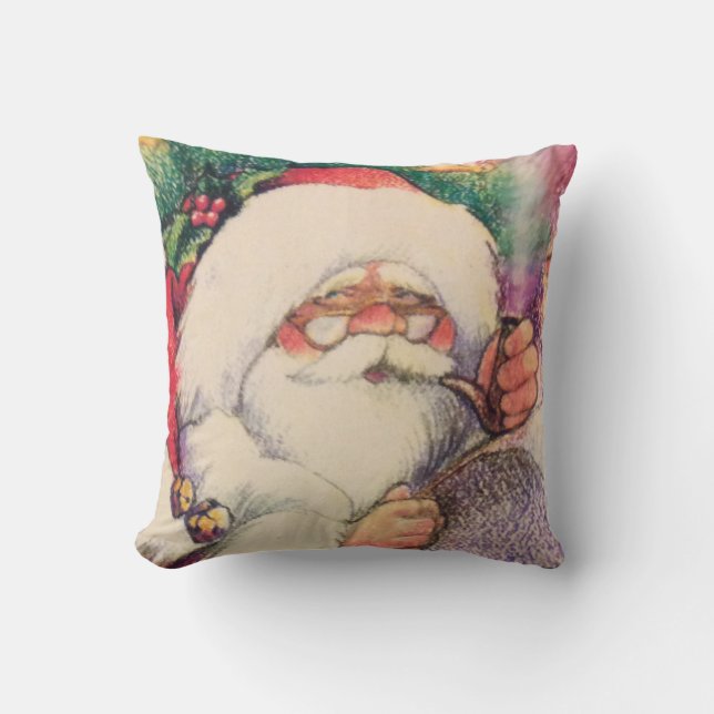 Jultomten Kudde (Framsida)