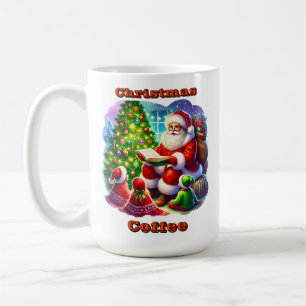 Jultomten Läsa en artikel av Julgran Kaffemugg