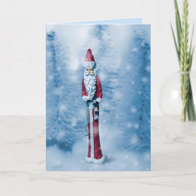 Jultomten: Lean Years-jultillägget A-Photo Helgkort (Framsida)