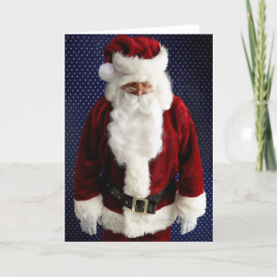 Jultomten Ledsen Helgkort