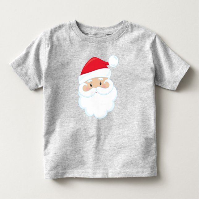 Jultomten, leende jultomten, jultomten, jul t shirt (Framsida)