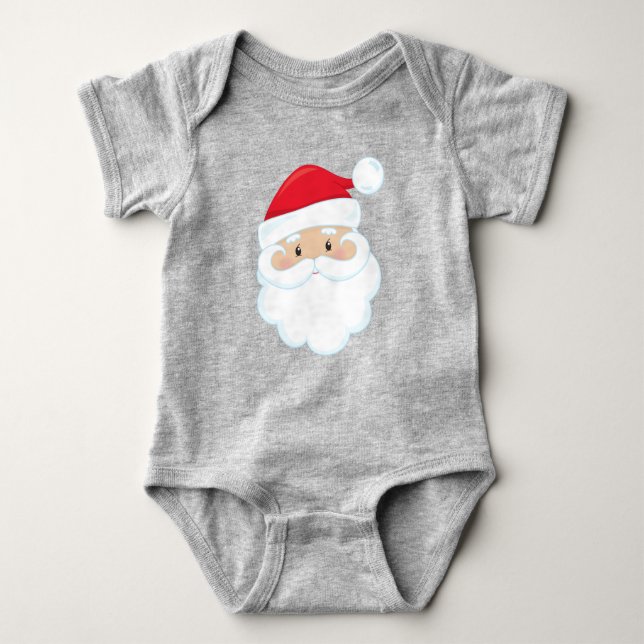 Jultomten, leende jultomten, jultomten, jul t shirt (Framsida)