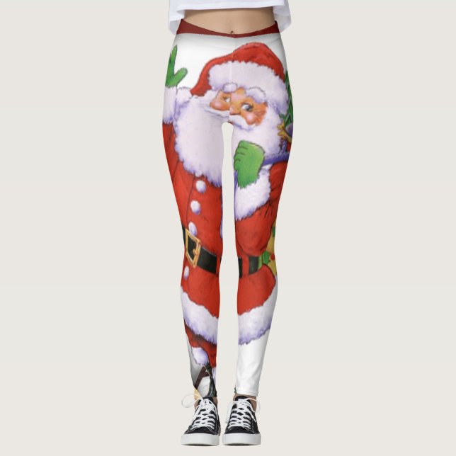 Jultomten Leggings (Framsida)