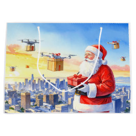Jultomten levererar med drönare på juldagen