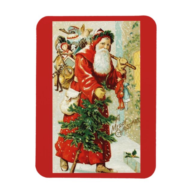 Jultomten - Magnet (Vertikal)