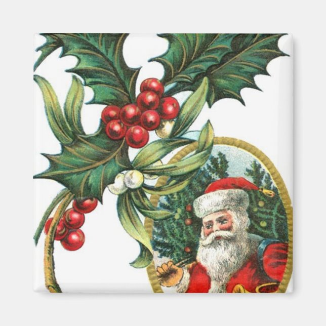 jultomten magnet (Framsidan)