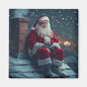 Jultomten Magnet