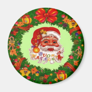 Jultomten Magnet