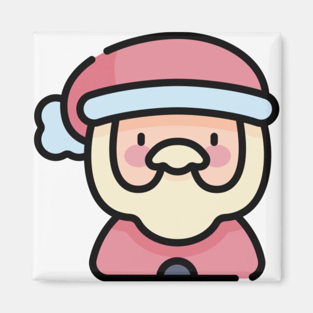 jultomten magnet (Framsidan)
