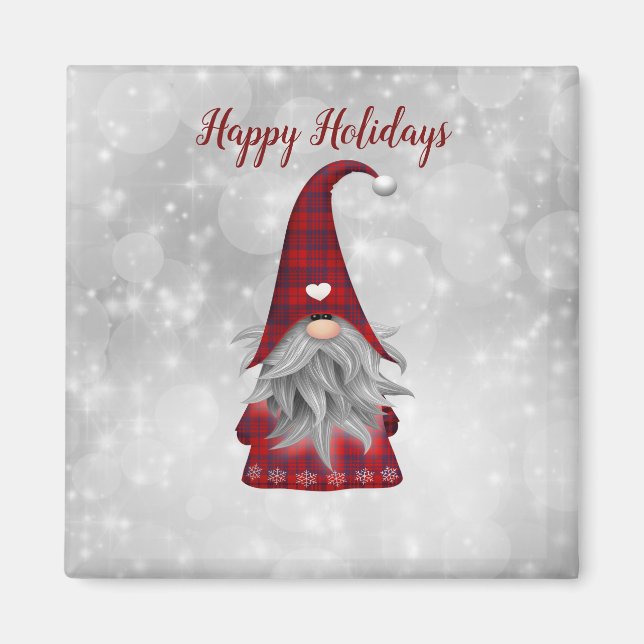 jultomten magnet (Framsidan)