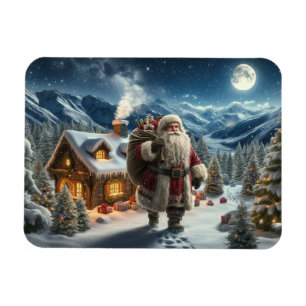 Jultomten Magnet